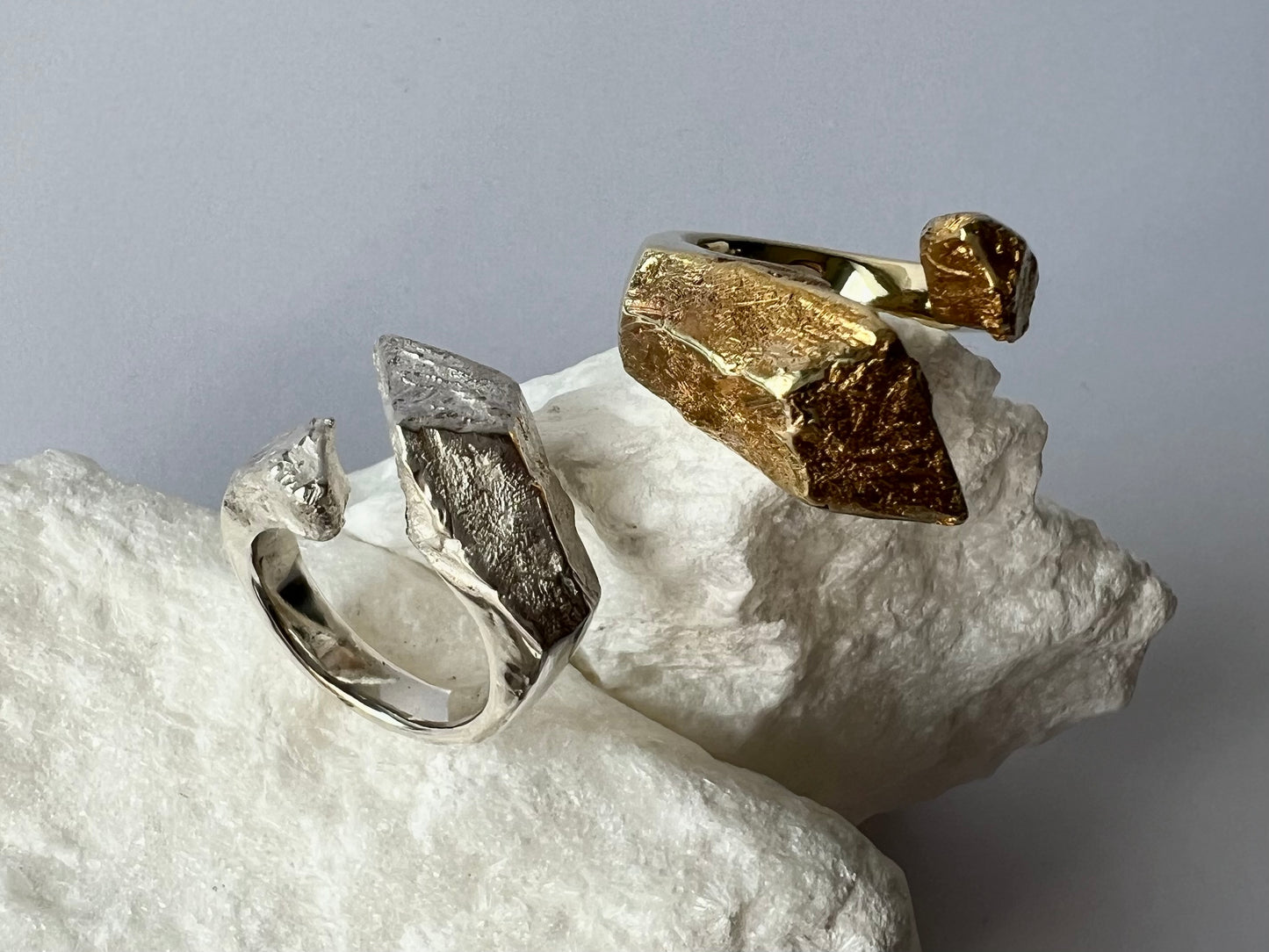 SWISS ALPS Cliff / Ring in Silver or Gold