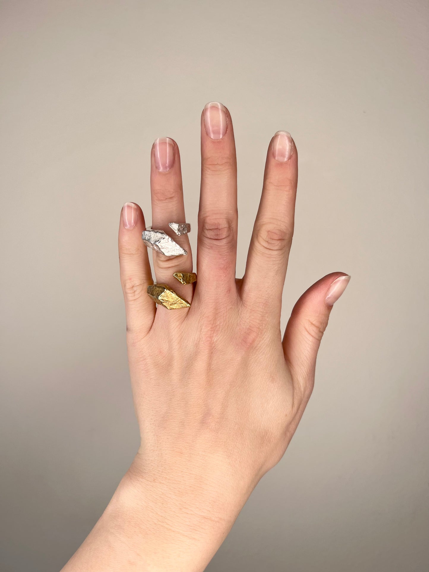 SWISS ALPS Cliff / Ring in Silver or Gold