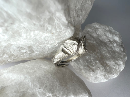 SWISS ALPS Mountain Love / Ring in Silver or Gold