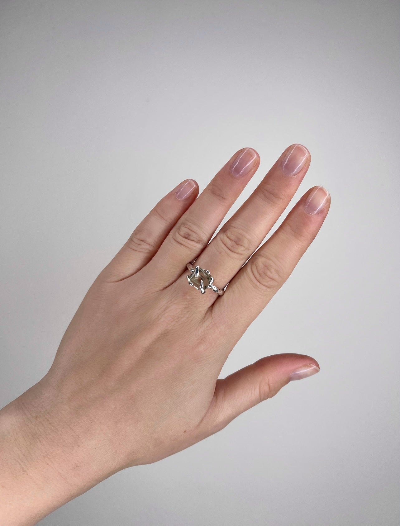 PRINCESS / Ring in Silver & Citrine