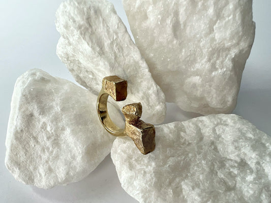 SWISS ALPS The 3 Famous / Ring in Silver or Gold