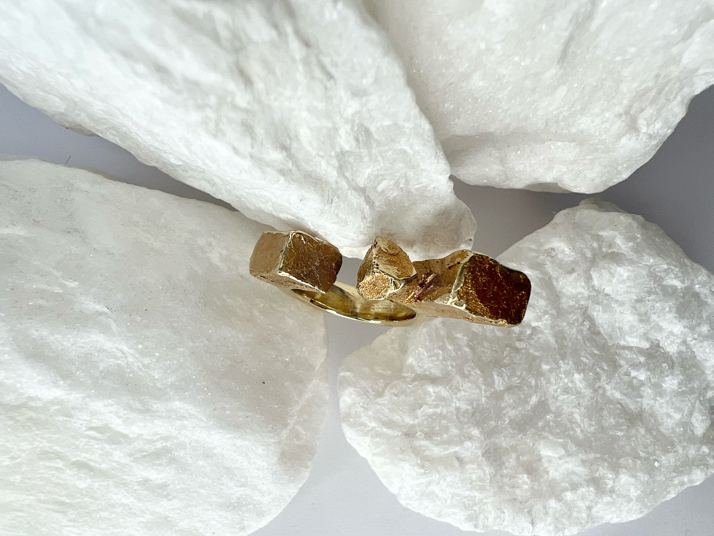 SWISS ALPS The 3 Famous / Ring in Silver or Gold