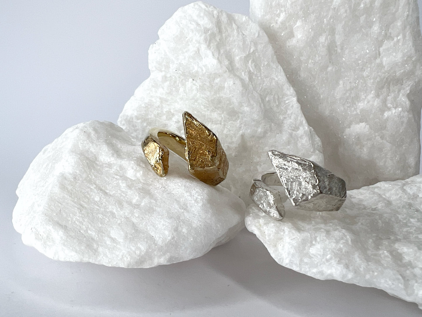 SWISS ALPS Cliff / Ring in Silver or Gold