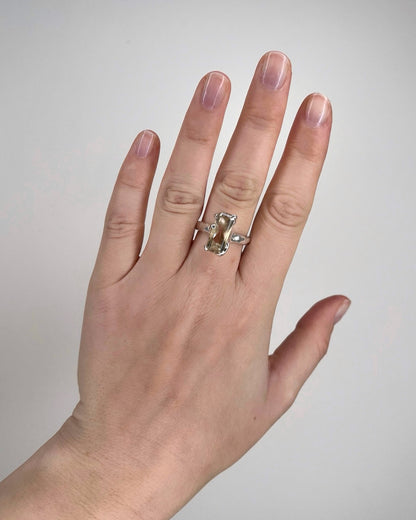 ROYAL ON ARRIVAL / Ring in Silver & Citrine
